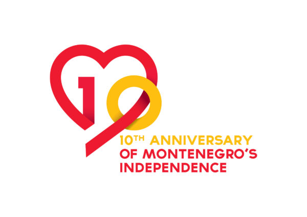 Logo 2 – 10 godina nezavisnosti-engl